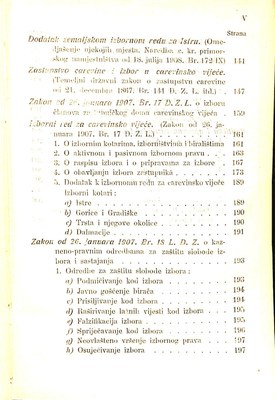 Zbirka zakona potrebnih u javnom životu u Istri i druguda · Str. 9