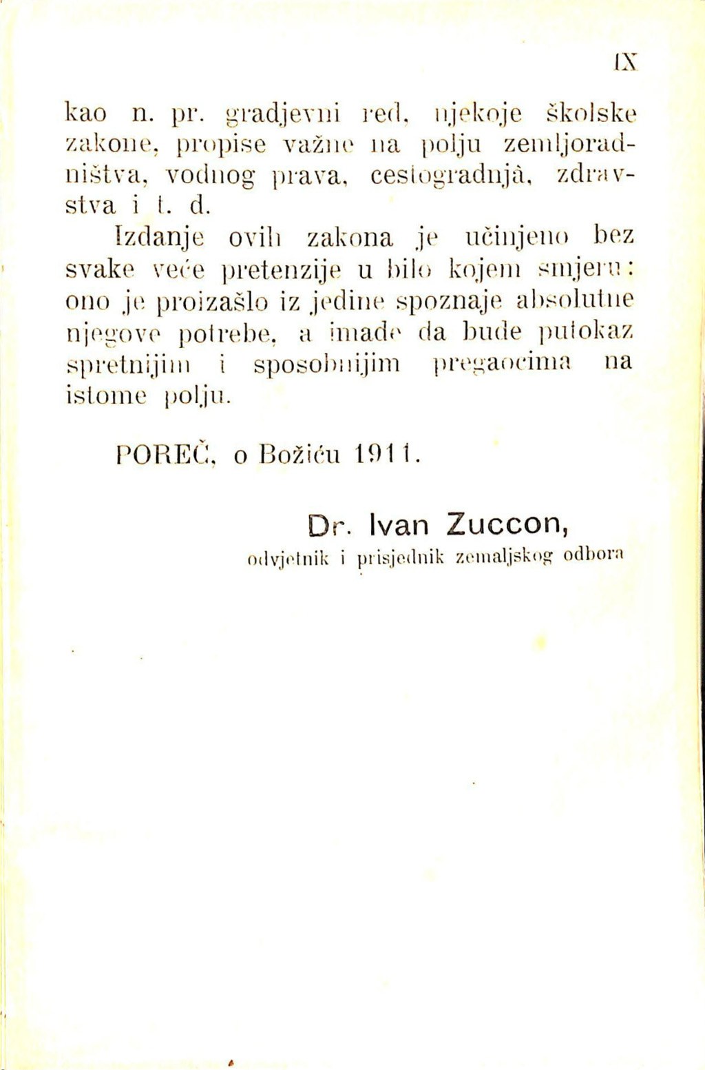 Zbirka zakona potrebnih u javnom životu u Istri i druguda · Str. 13