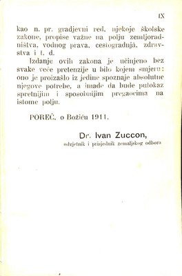 Zbirka zakona potrebnih u javnom životu u Istri i druguda · Str. 13