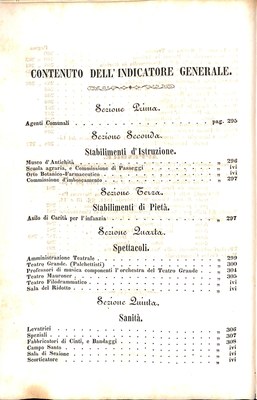 Scematismo dell'I. R. Litorale Austro-Illirico ed unitovi Indicatore generale della Città di Tr  · Str. 14