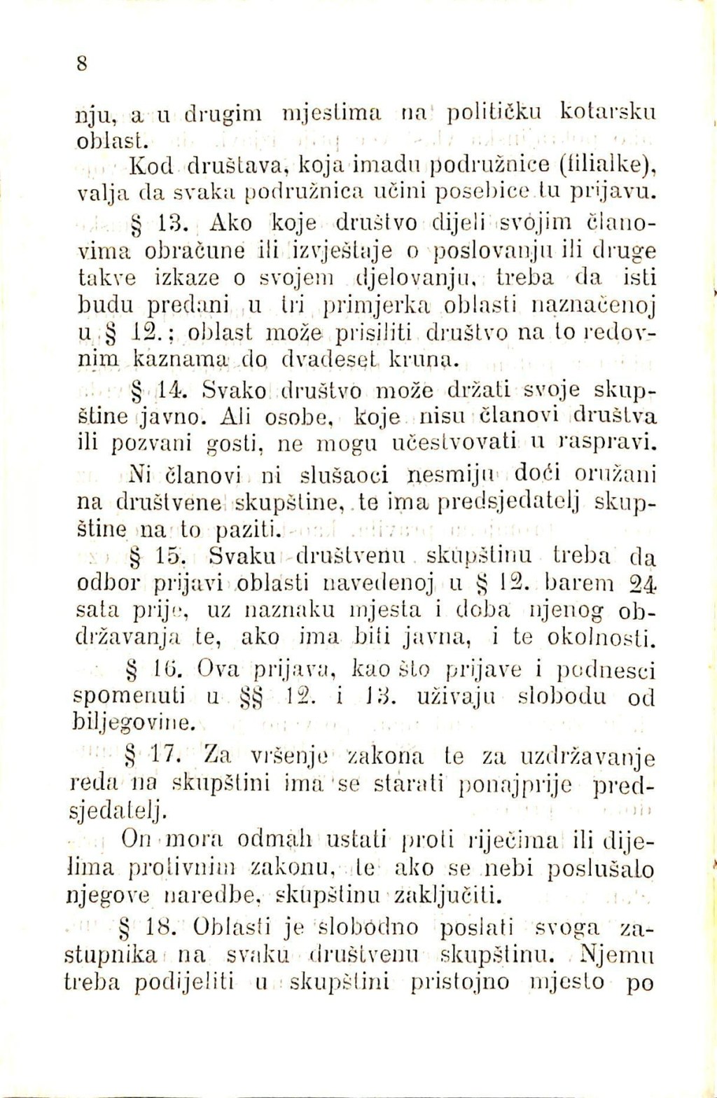 Zbirka zakona potrebnih u javnom životu u Istri i druguda · Str. 22