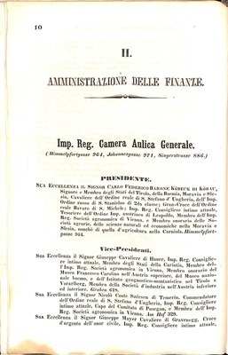 Scematismo dell'I. R. Litorale Austro-Illirico ed unitovi Indicatore generale della Città di Tr  · Str. 30