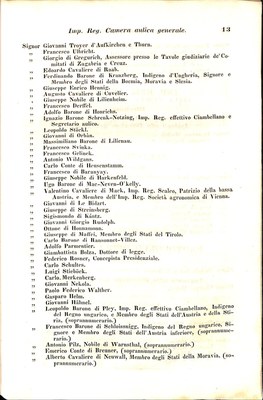 Scematismo dell'I. R. Litorale Austro-Illirico ed unitovi Indicatore generale della Città di Tr  · Str. 33