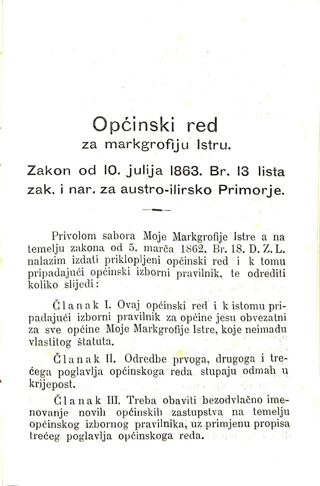 Zbirka zakona potrebnih u javnom životu u Istri i druguda · Str. 41