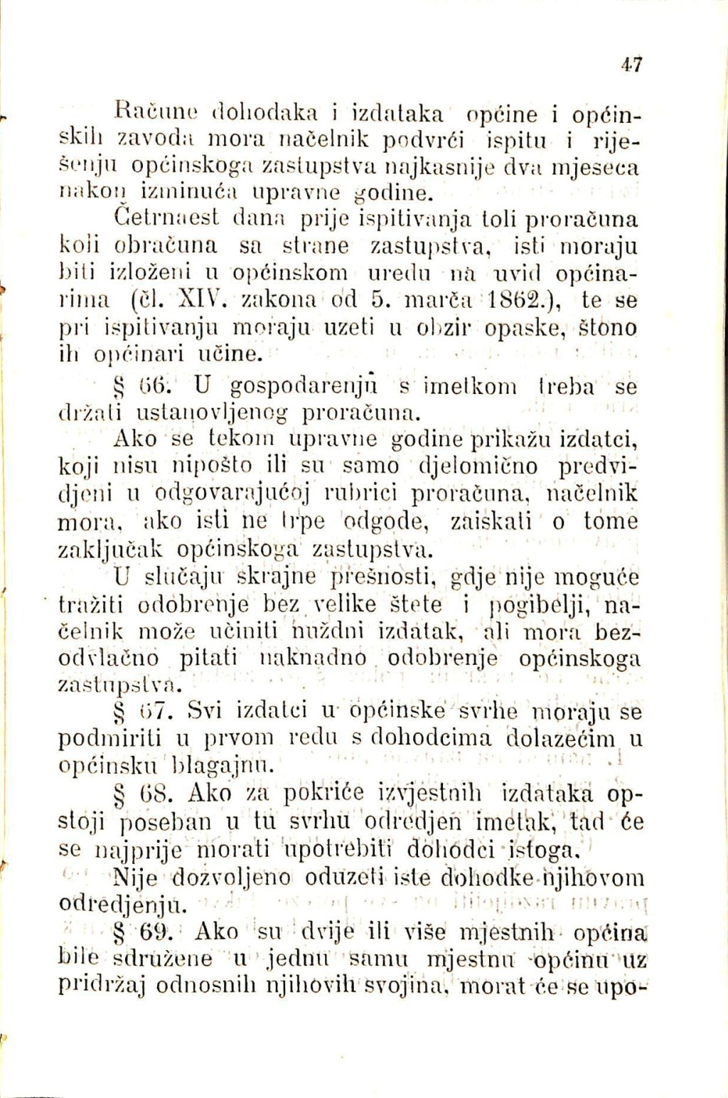Zbirka zakona potrebnih u javnom životu u Istri i druguda · Str. 61
