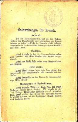 Führer für Pola und Umgebung · Str. 7