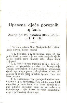 Zbirka zakona potrebnih u javnom životu u Istri i druguda · Str. 71
