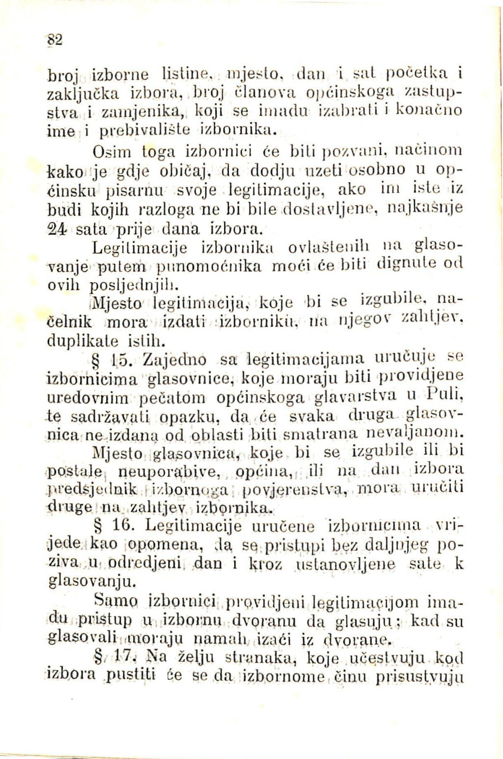 Zbirka zakona potrebnih u javnom životu u Istri i druguda · Str. 96