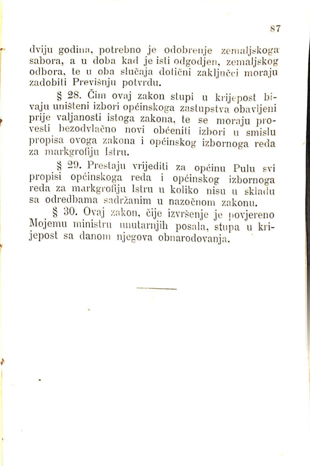 Zbirka zakona potrebnih u javnom životu u Istri i druguda · Str. 101