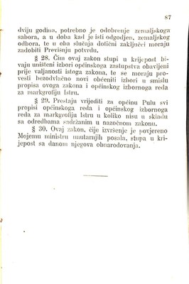 Zbirka zakona potrebnih u javnom životu u Istri i druguda · Str. 101