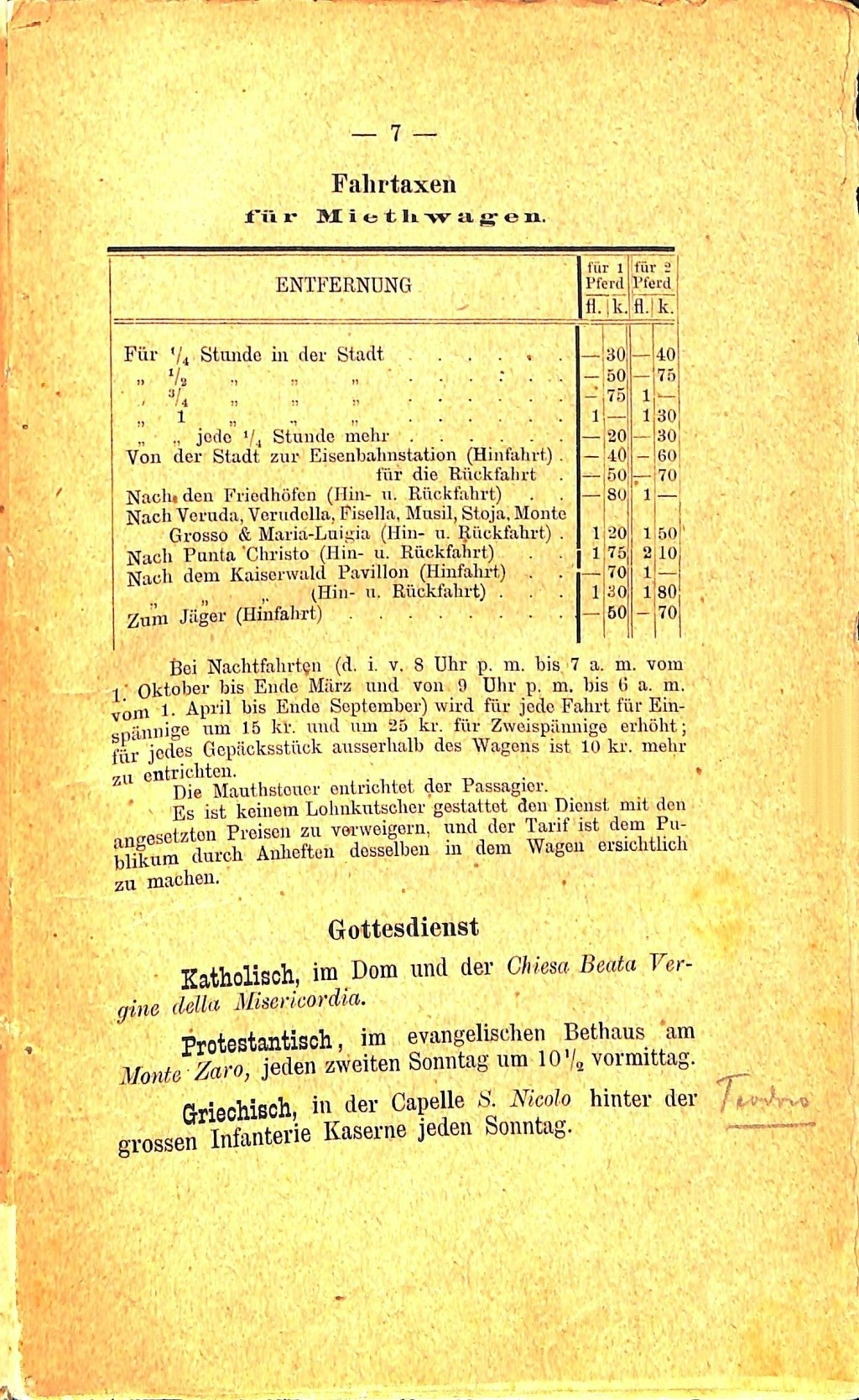 Führer für Pola und Umgebung · Str. 11
