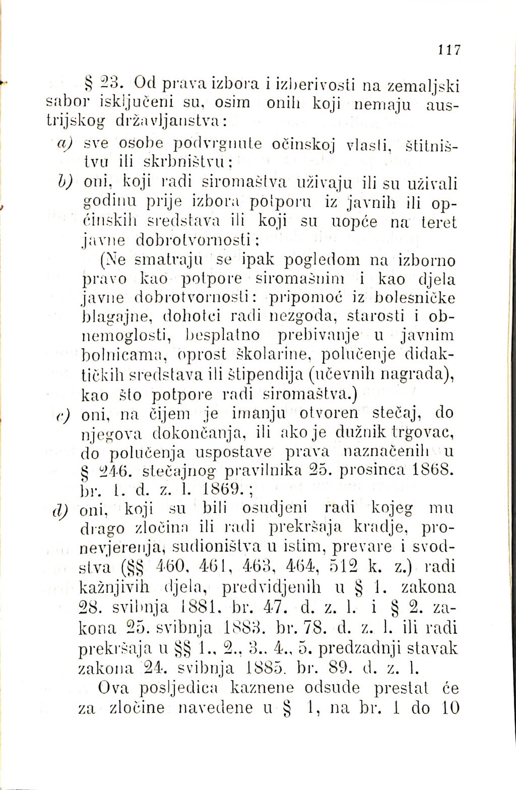 Zbirka zakona potrebnih u javnom životu u Istri i druguda · Str. 127