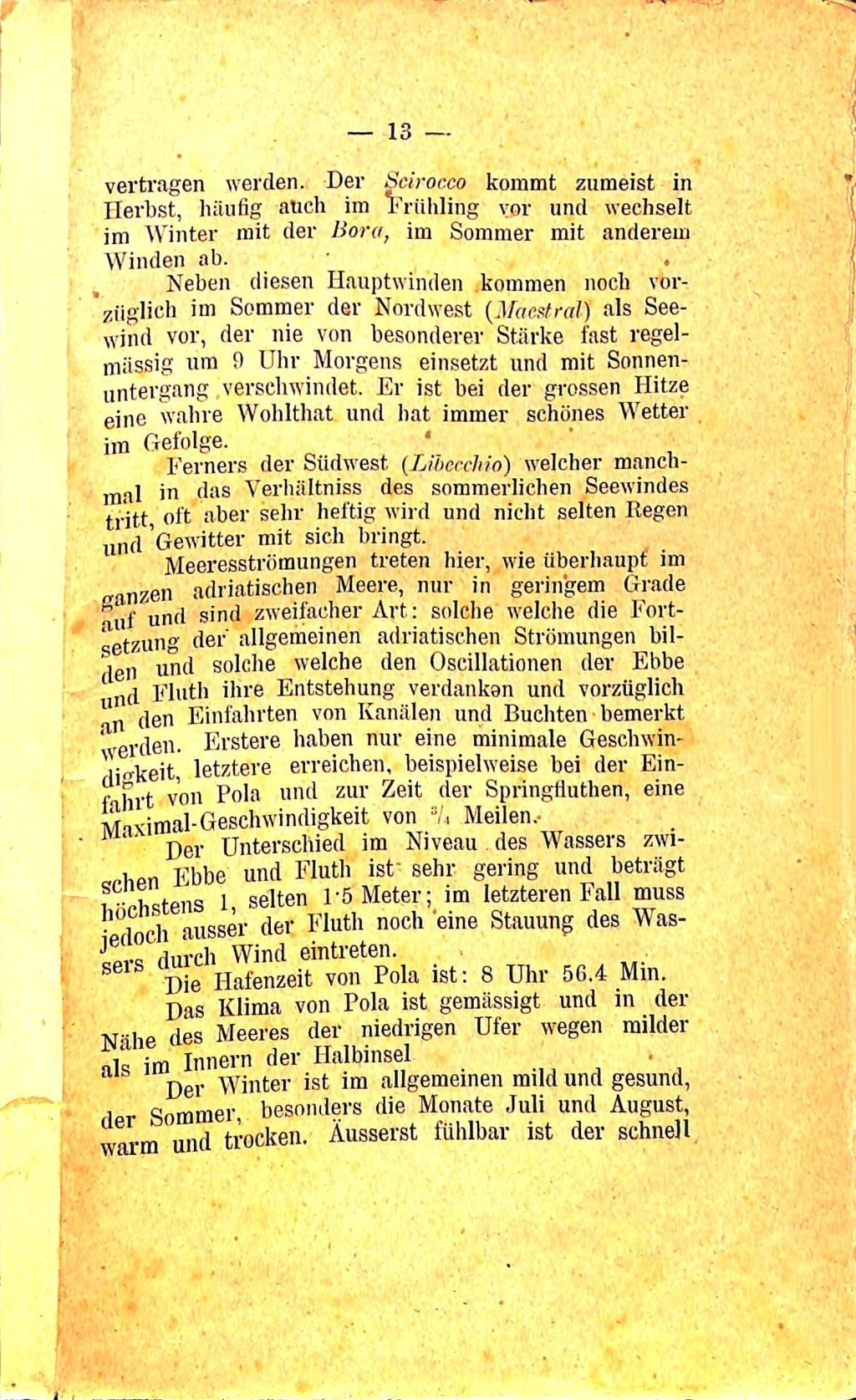 Führer für Pola und Umgebung · Str. 17
