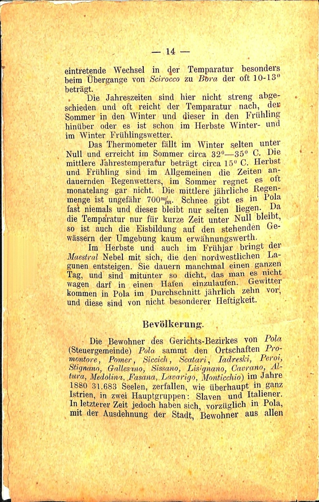 Führer für Pola und Umgebung · Str. 18
