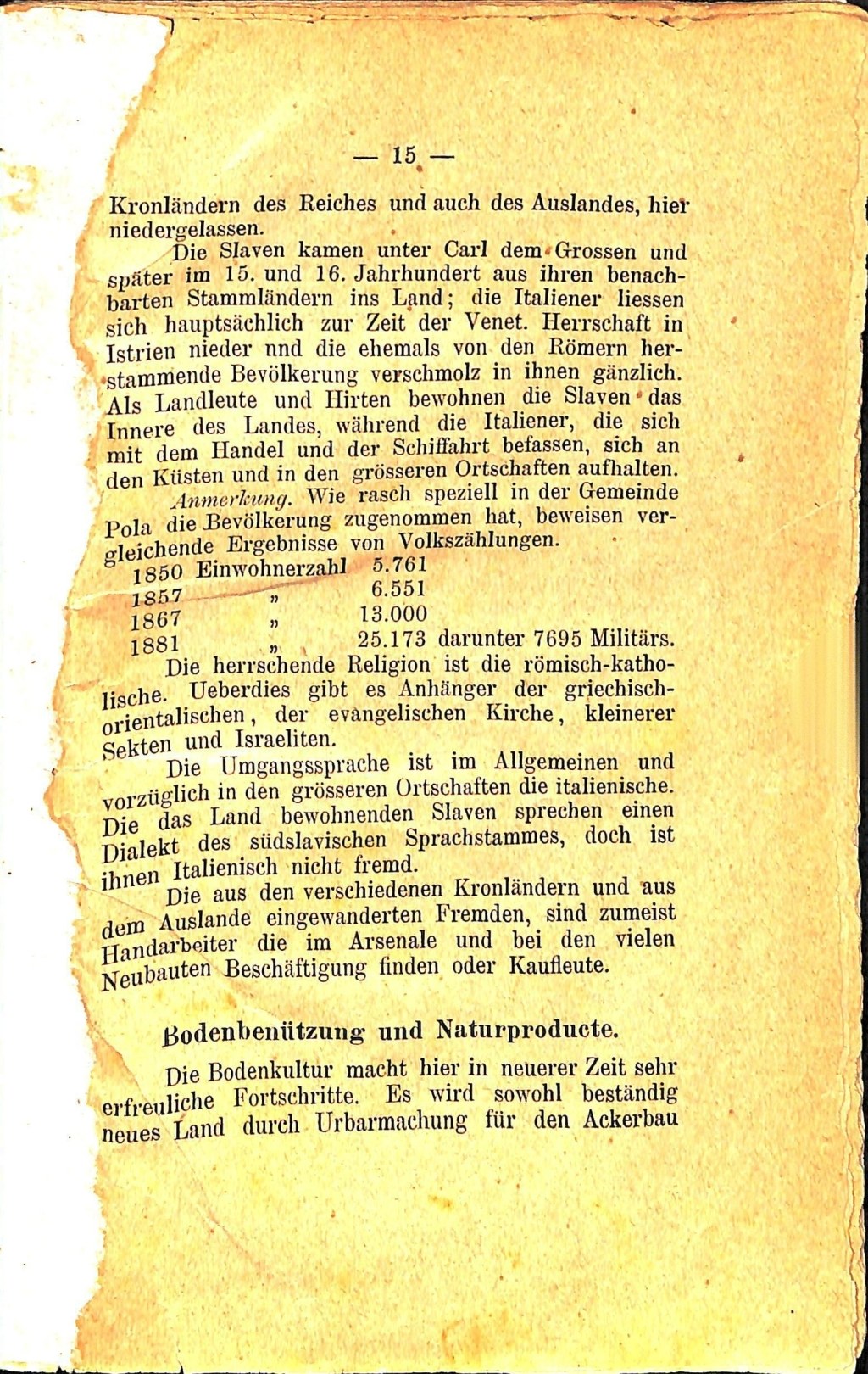 Führer für Pola und Umgebung · Str. 19