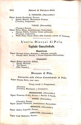 Scematismo dell'I. R. Litorale Austro-Illirico ed unitovi Indicatore generale della Città di Tr  · Str. 192