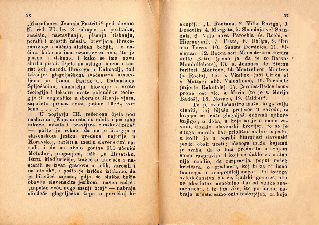 Slavenski jezik u liturgiji u Istri · Str. 20