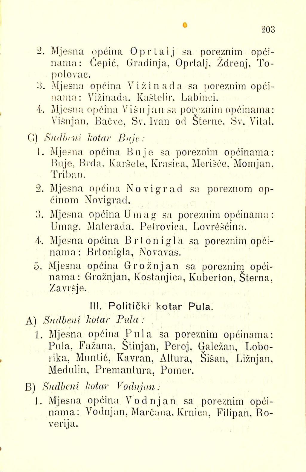Zbirka zakona potrebnih u javnom životu u Istri i druguda · Str. 213