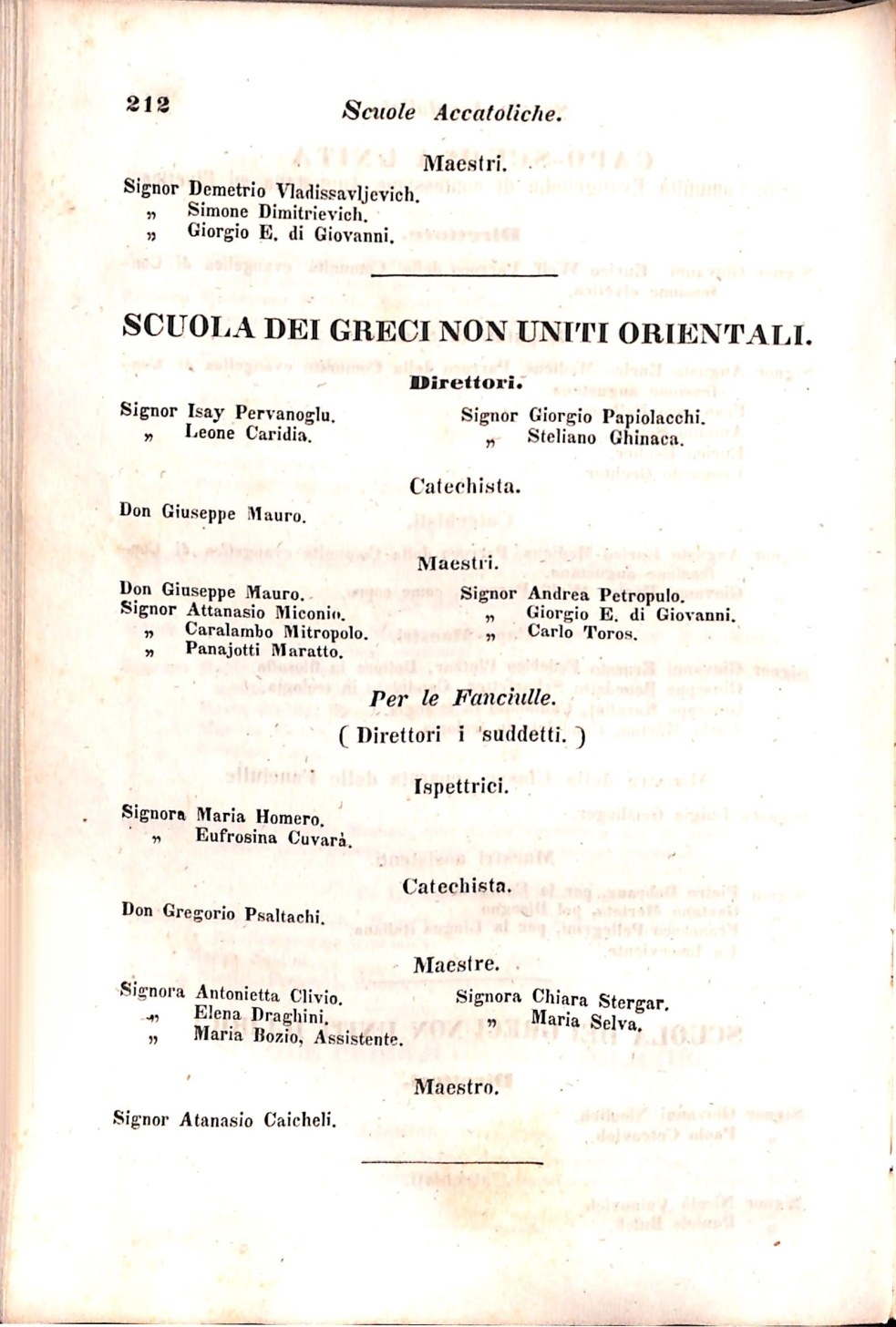 Scematismo dell'I. R. Litorale Austro-Illirico ed unitovi Indicatore generale della Città di Tr  · Str. 232
