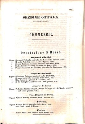 Scematismo dell'I. R. Litorale Austro-Illirico ed unitovi Indicatore generale della Città di Tr  · Str. 251