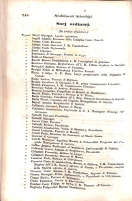 Scematismo dell'I. R. Litorale Austro-Illirico ed unitovi Indicatore generale della Città di Tr  · Str. 268