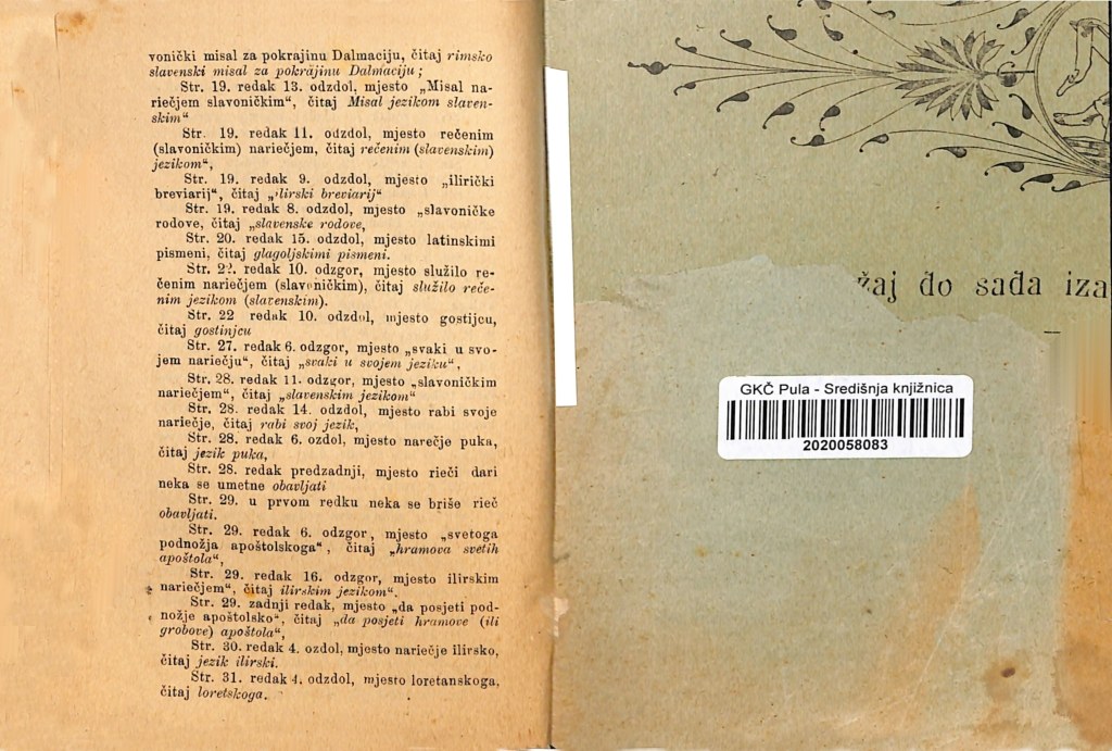 Slavenski jezik u liturgiji u Istri · Str. 27