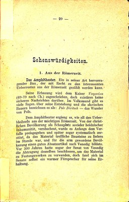 Führer für Pola und Umgebung · Str. 33