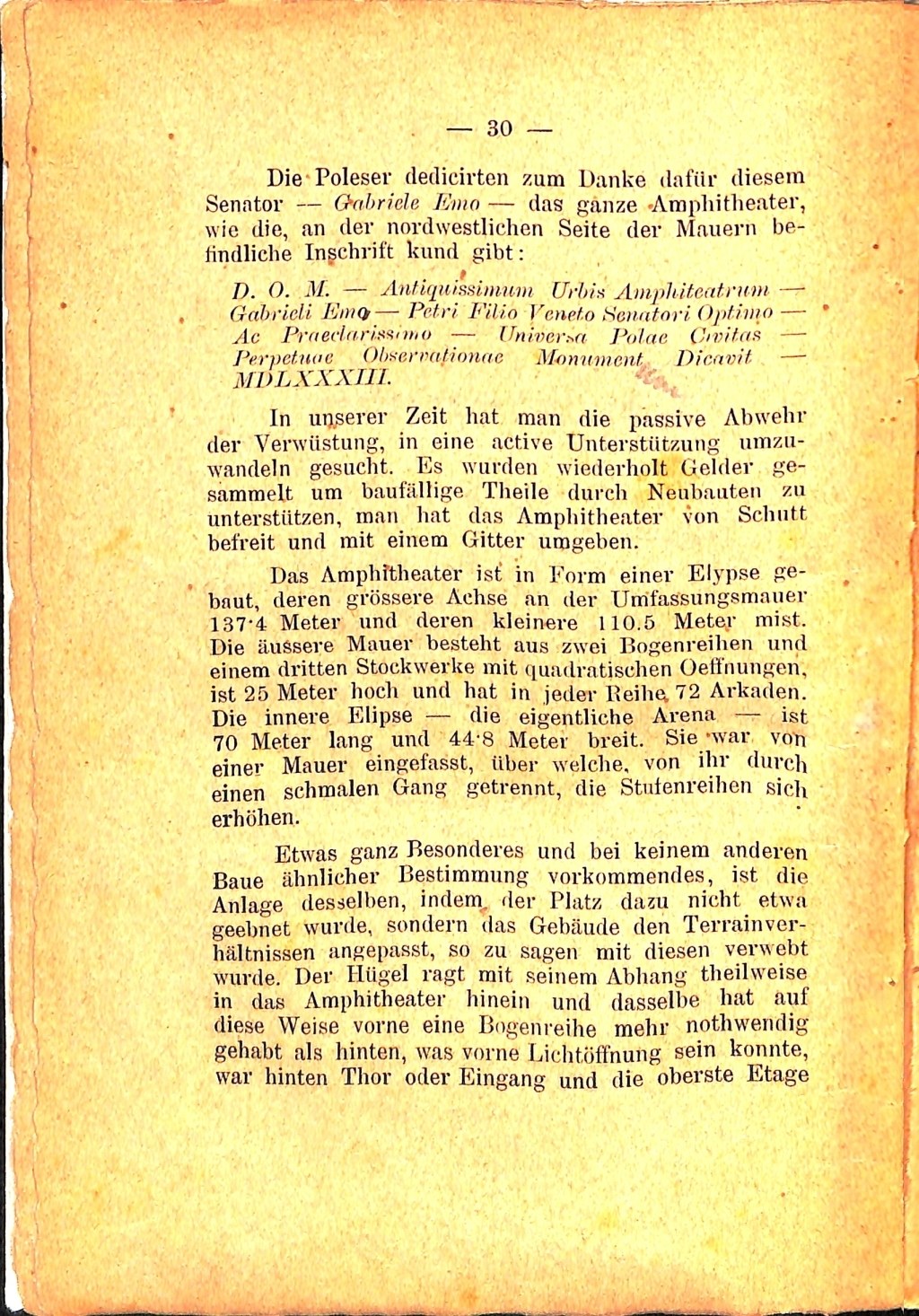 Führer für Pola und Umgebung · Str. 34