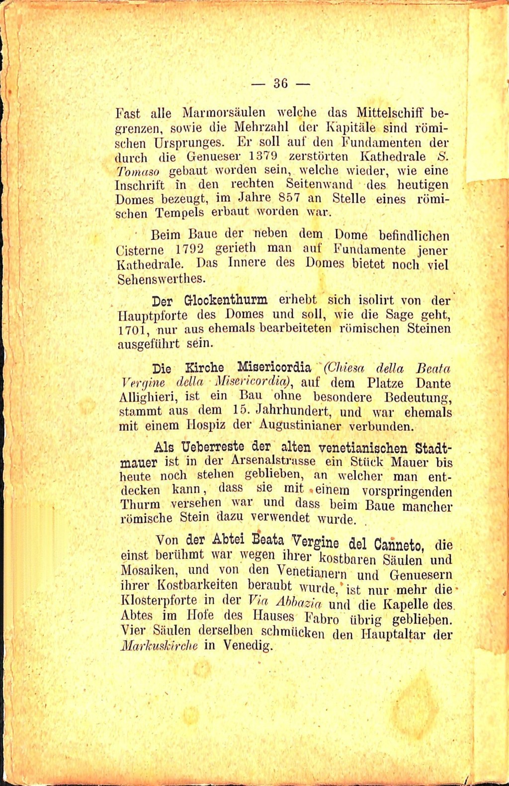 Führer für Pola und Umgebung · Str. 40