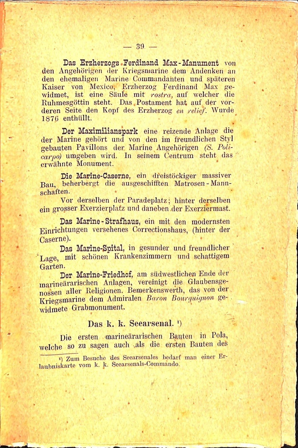 Führer für Pola und Umgebung · Str. 43
