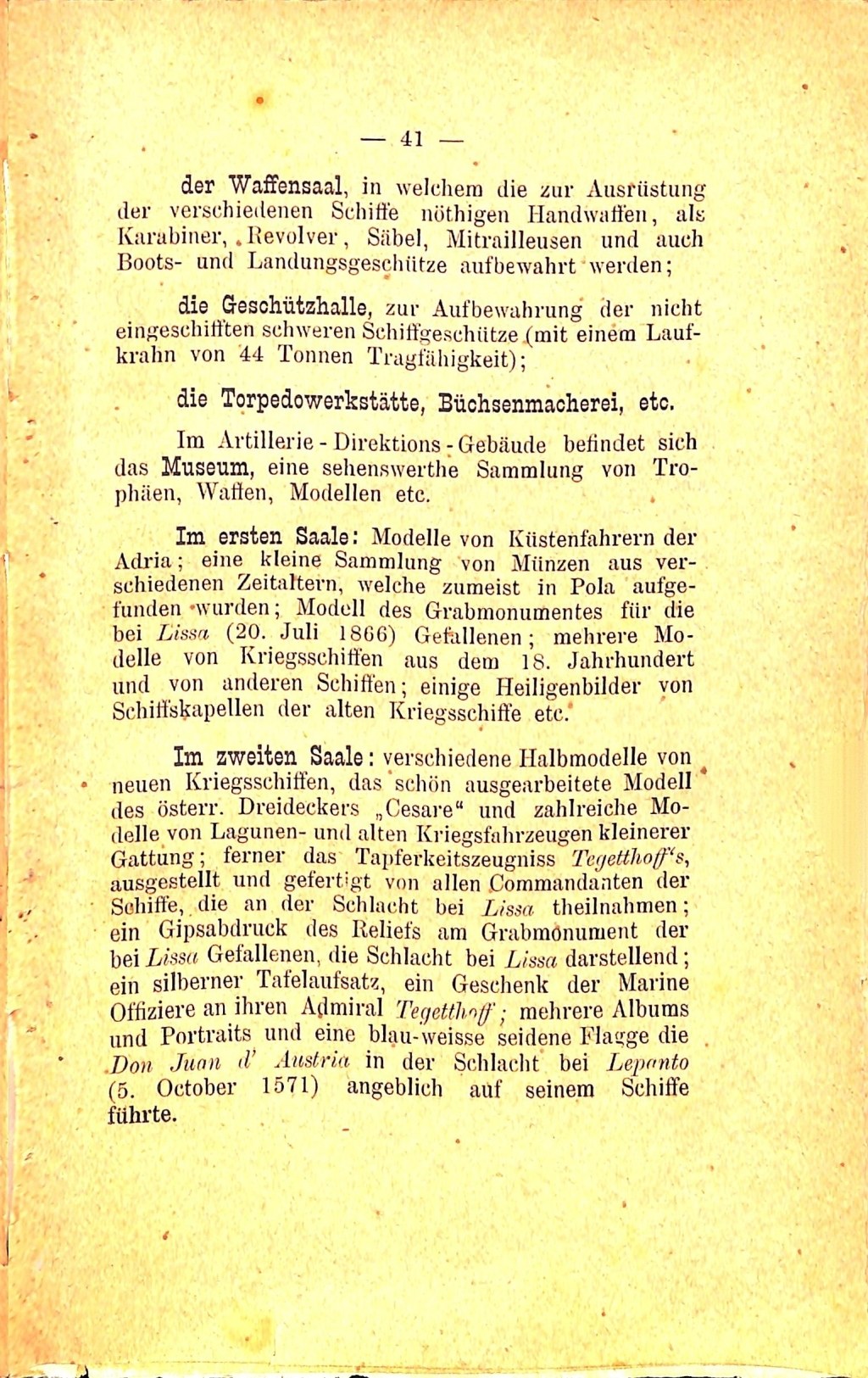 Führer für Pola und Umgebung · Str. 45