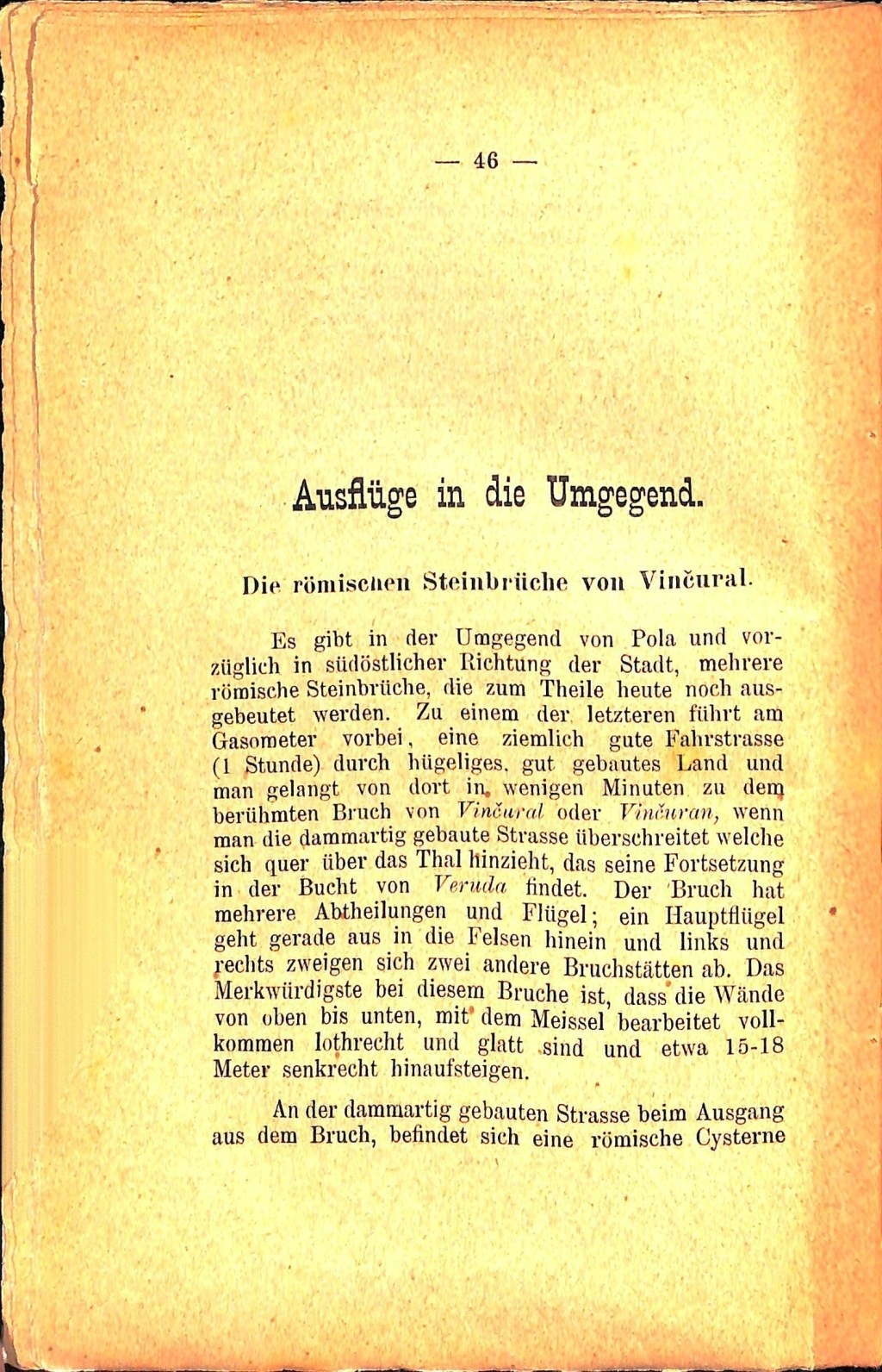 Führer für Pola und Umgebung · Str. 50