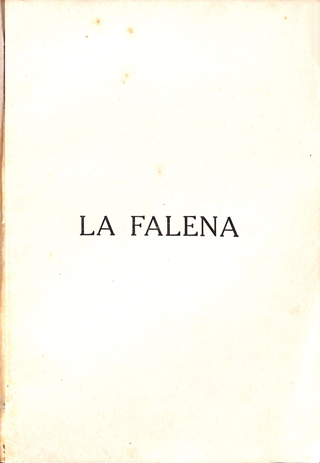 La Falena · Str. 5