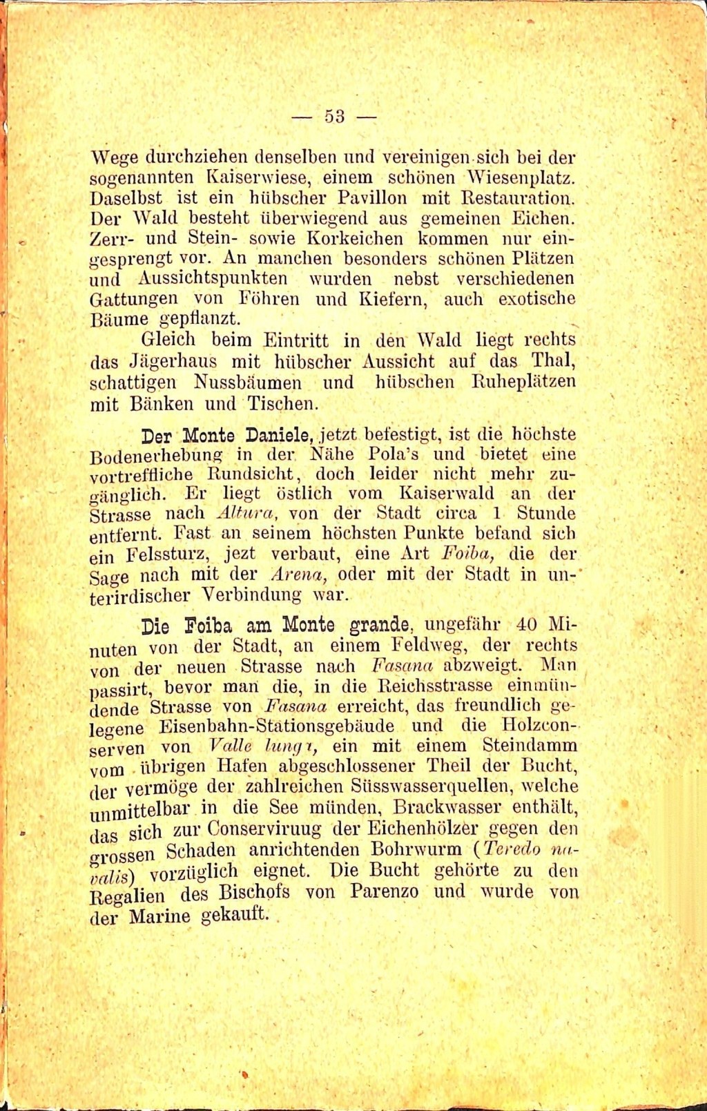 Führer für Pola und Umgebung · Str. 57