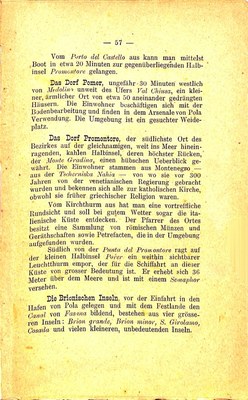 Führer für Pola und Umgebung · Str. 61
