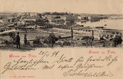 Gruss aus Pola = Saluto da Pola