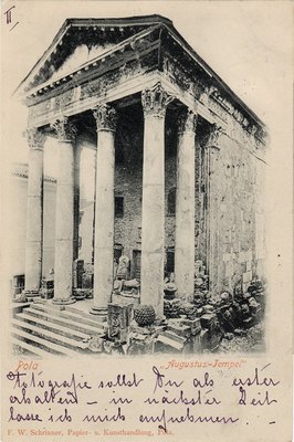 Pola : "Augustus-Tempel"