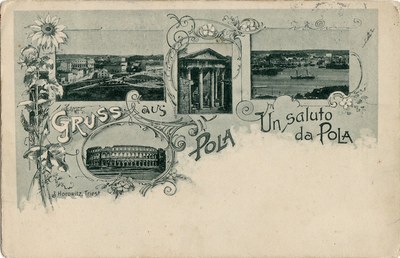 Gruss aus Pola = Un saluto da Pola