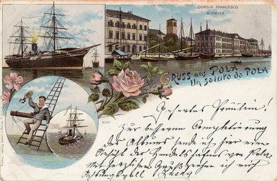Gruss aus Pola = Un saluto da Pola