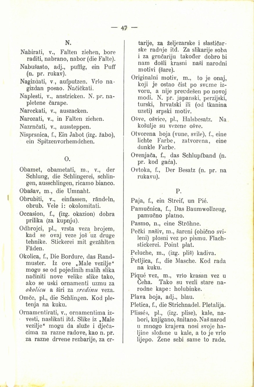 Mala vezilja · Str. 49