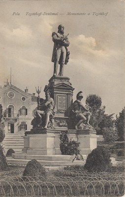 Pola : Tegetthoff-Denkmal = Monumento a Tegetthoff
