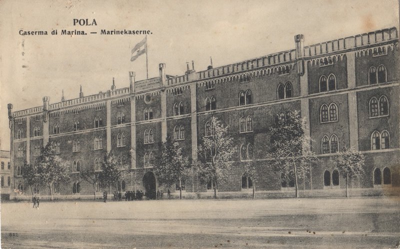 Pola : Caserma di marina = Marinekaserne