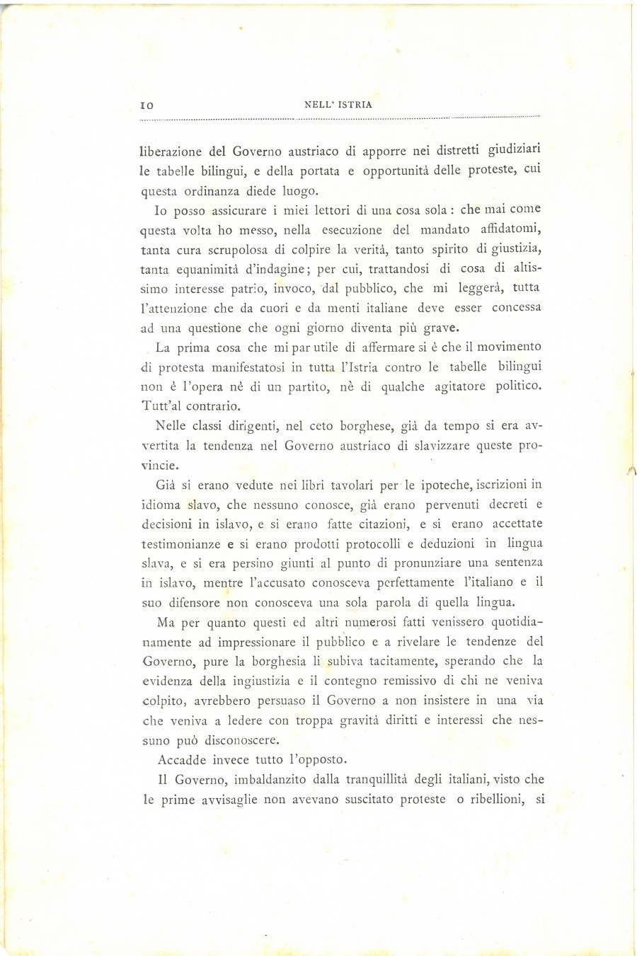 Nell'Istria : con quindici illustrazioni dal vero · Str. 10