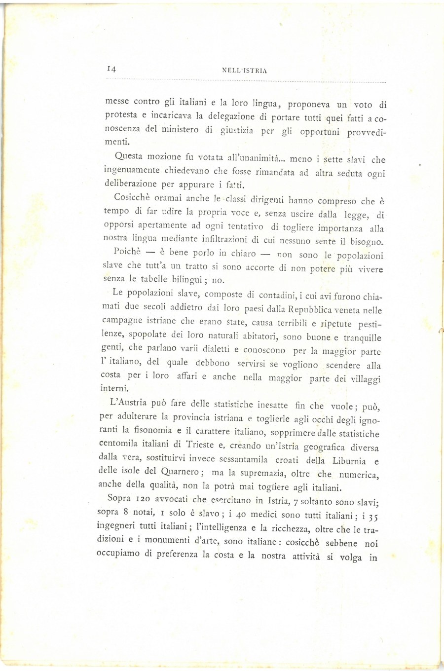 Nell'Istria : con quindici illustrazioni dal vero · Str. 14
