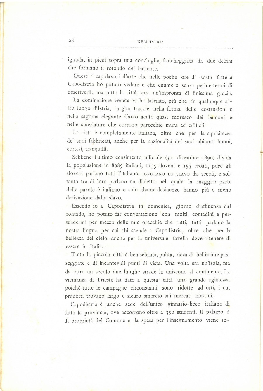 Nell'Istria : con quindici illustrazioni dal vero · Str. 28