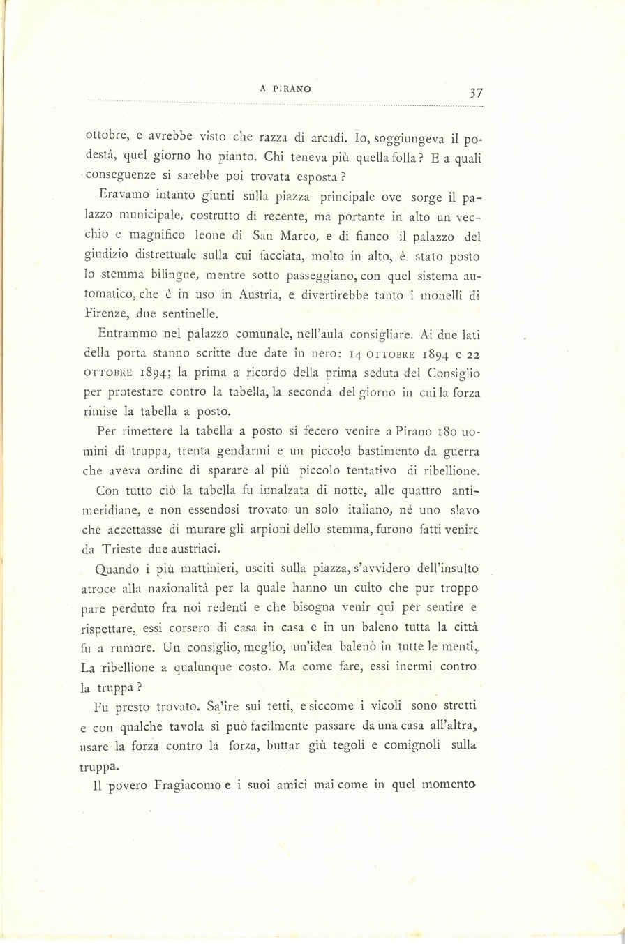 Nell'Istria : con quindici illustrazioni dal vero · Str. 37