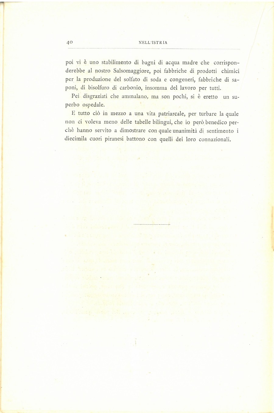 Nell'Istria : con quindici illustrazioni dal vero · Str. 40