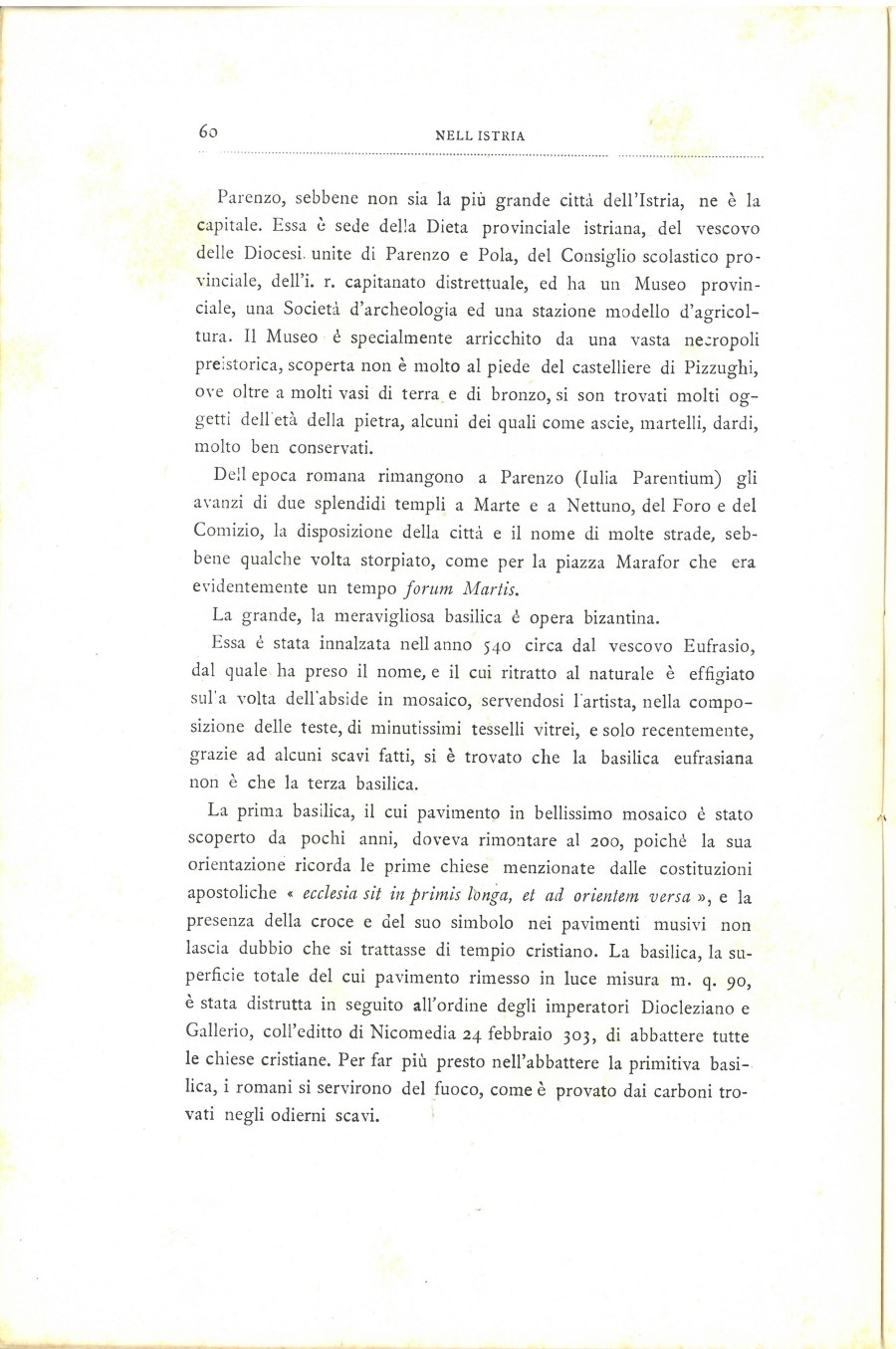 Nell'Istria : con quindici illustrazioni dal vero · Str. 60