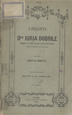 Vjekopis Dra Jurja Dobrile