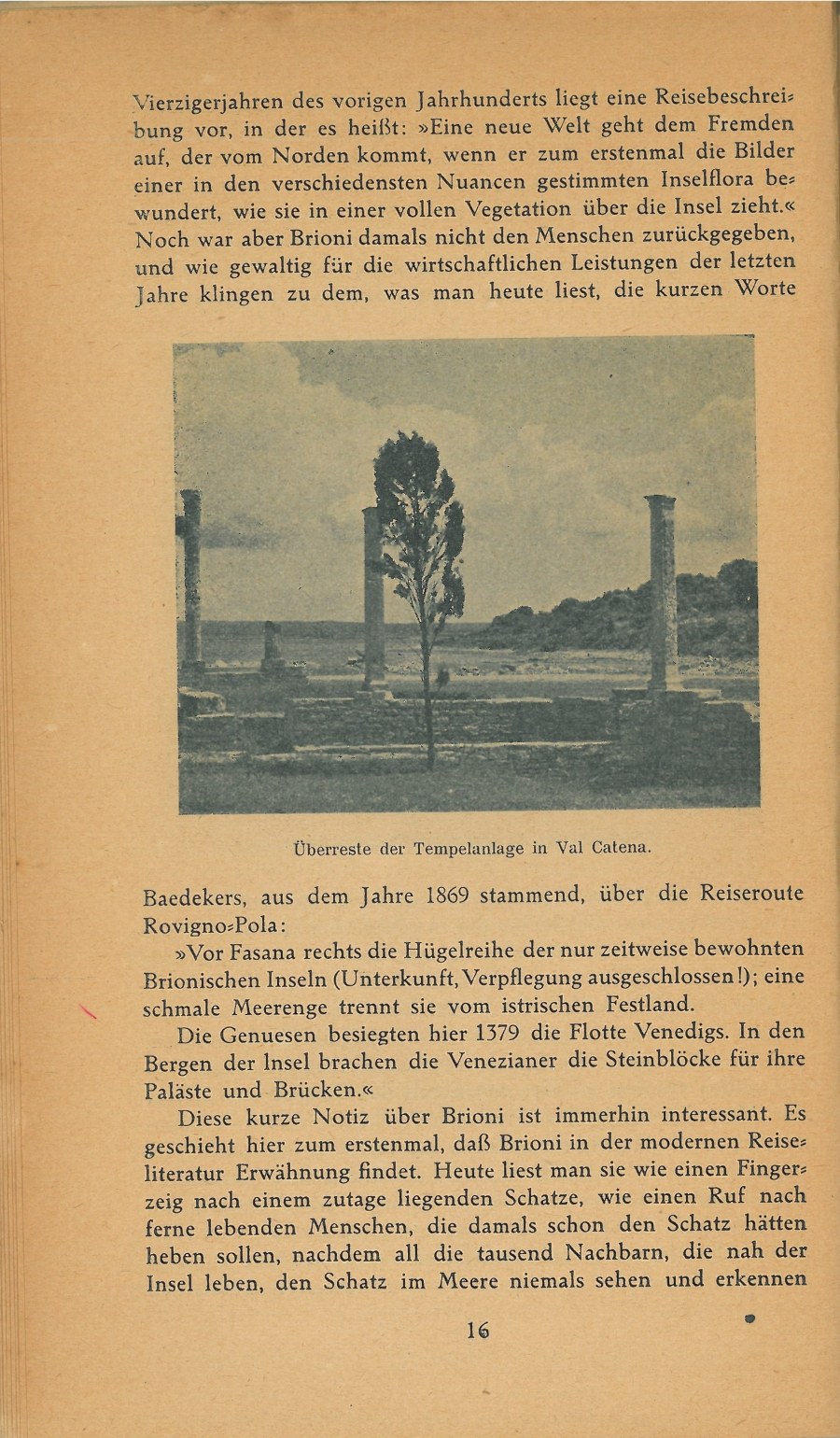 Führer durch Brioni · Str. 18